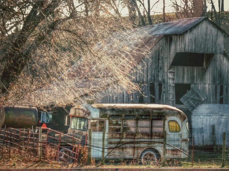 Ржавый сарай