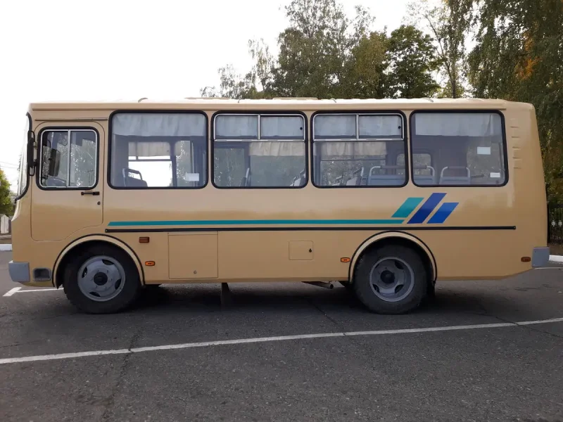 Габариты автобуса ПАЗ 672