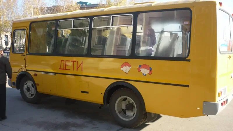Школьный автобус дети