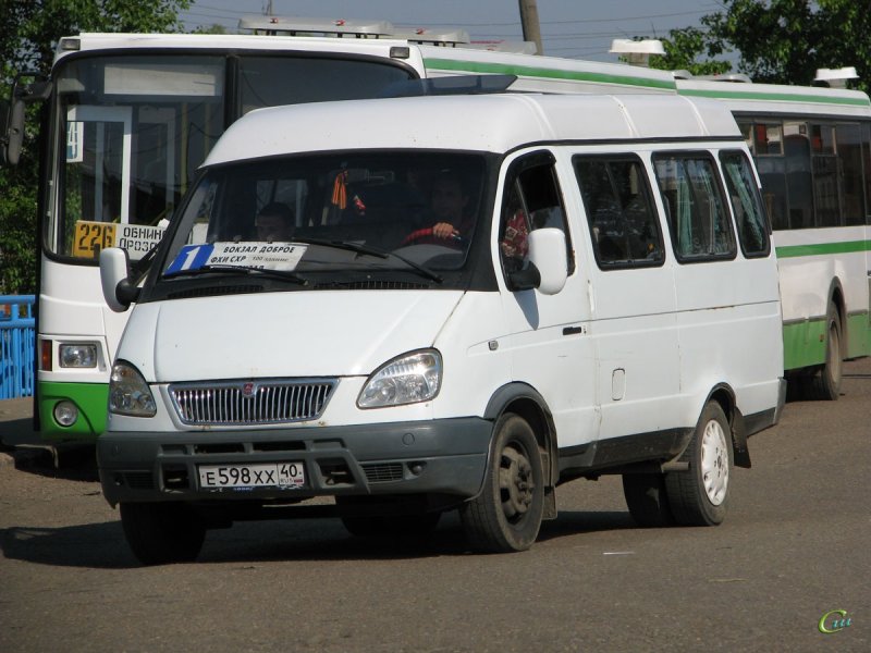 Газель с желтой кабиной
