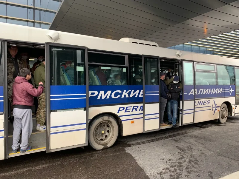 Берлин электробус гармошка