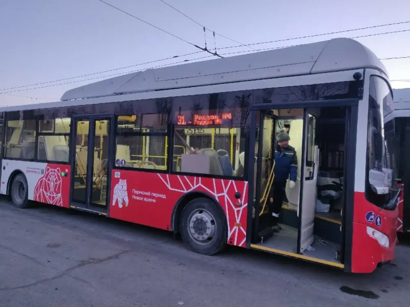 Автобус ЛИАЗ 77 Пермь