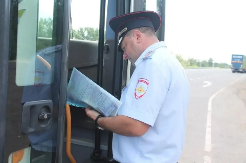 Полиция водитель автобуса