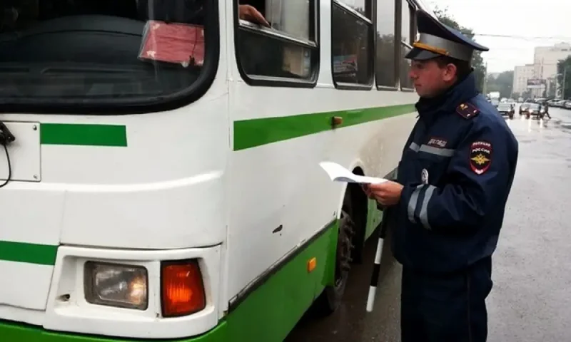 Операция автобус ГИБДД