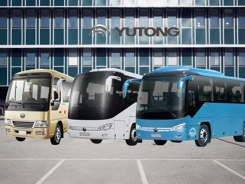 Новые автобусы Ютонг