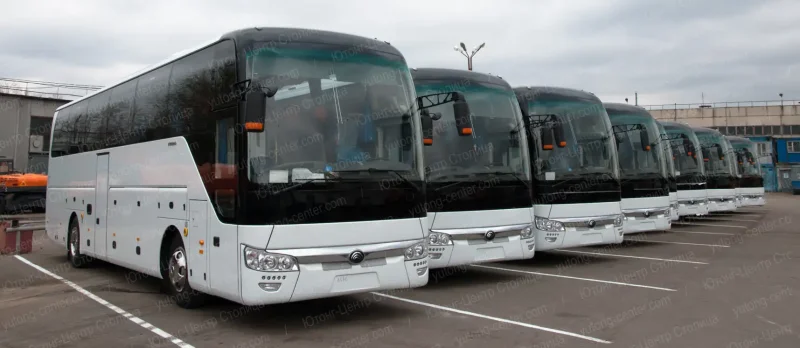 Новые автобусы Ютонг