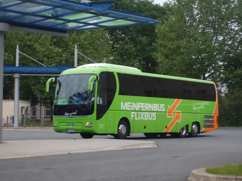 Автобусы Flixbus Германия внутри