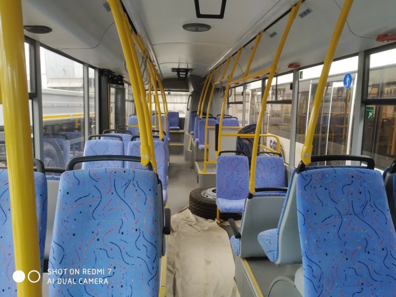 МАЗ-203 салон накопительная площадка