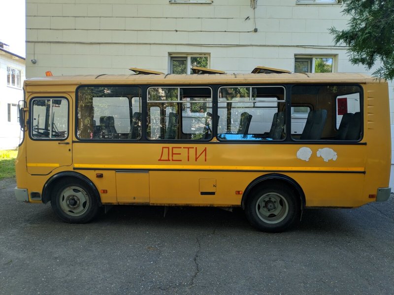 ПАЗ 3205 желтый