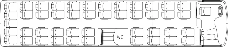 Neoplan схема автобуса