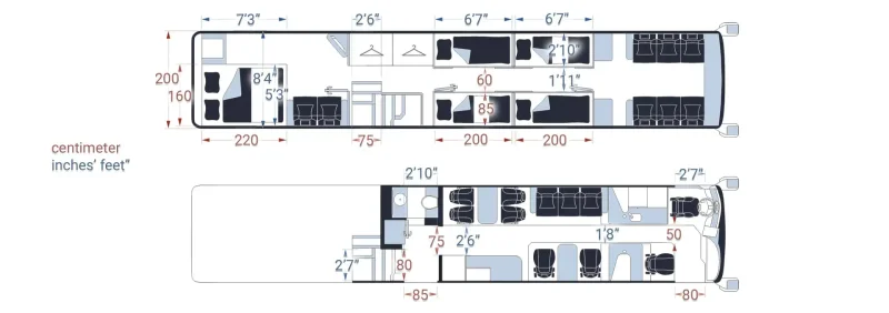Neoplan n122 схема мест