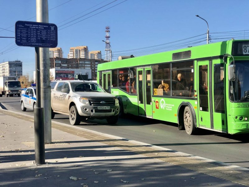 Новые автобусы в Красноярске
