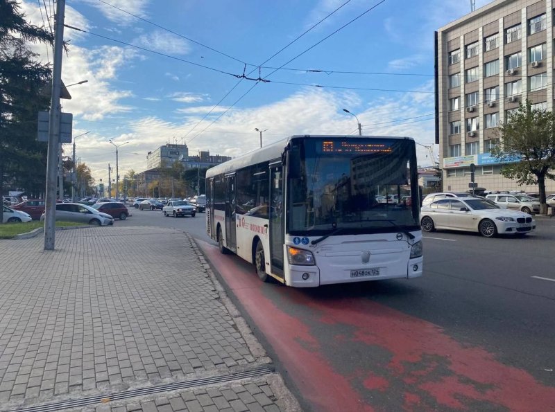 Маршрут 74 автобуса Красноярск