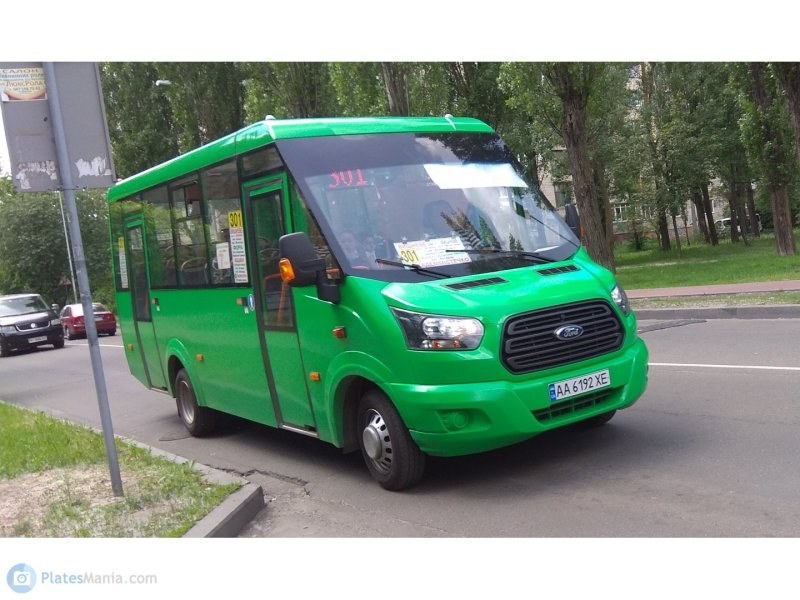 Украинский автобус рута