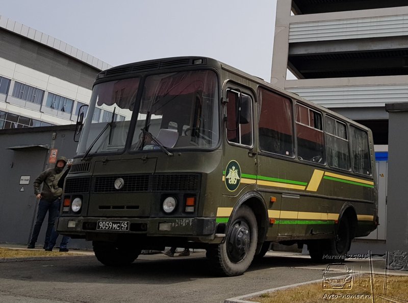 ПАЗ 32053 армейский
