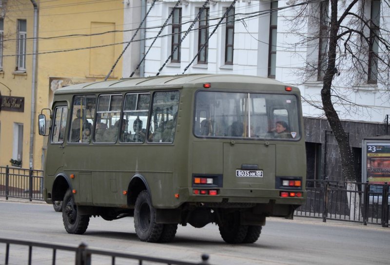 ПАЗ 3206 военный
