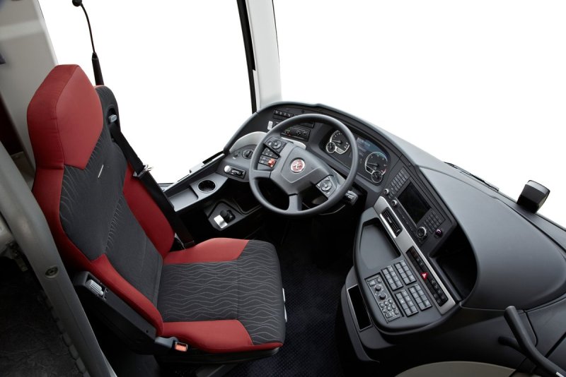Setra 415 салон водителя