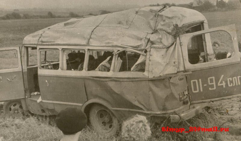 ПАЗ 651 сзади