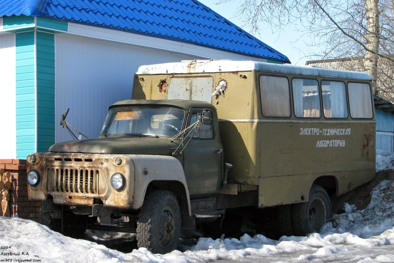 ГАЗ 53 вахтовка