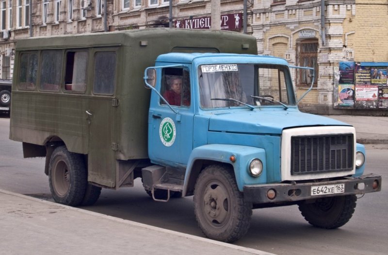 ГАЗ 3307 вахтовый автобус