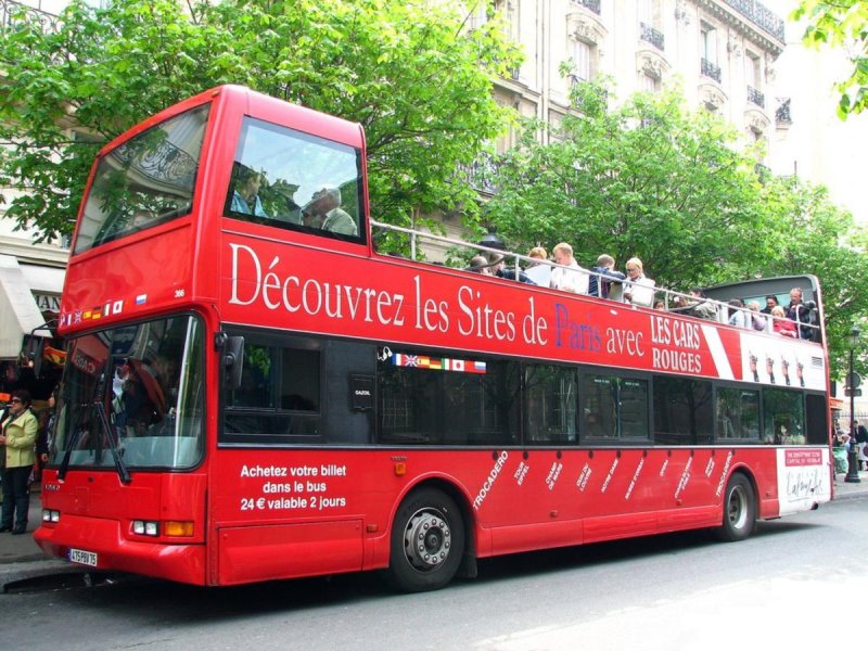 Автобусы в Париже