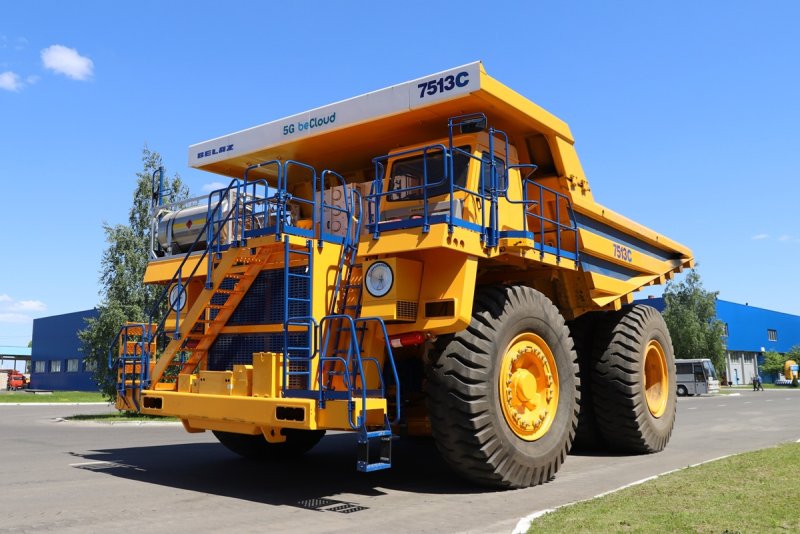 Fire problem in BELAZ