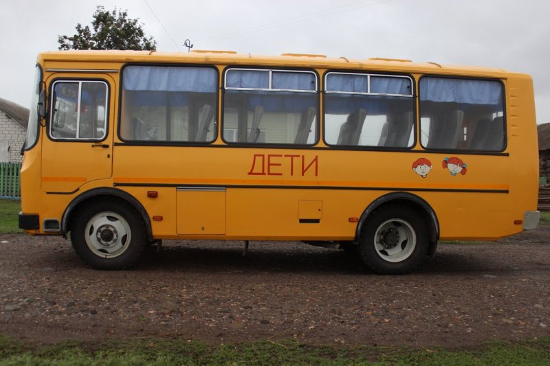 ПАЗ 320570-02 школьный сбоку