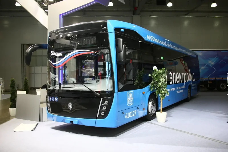 Модель электробуса КАМАЗ 6282
