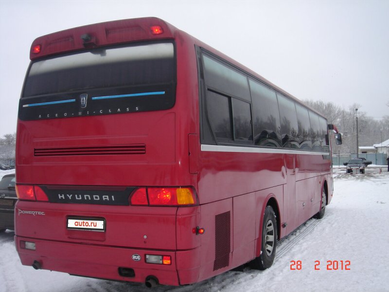 Хендай аэроспейс автобус фото