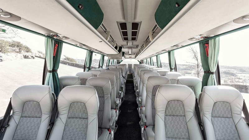 Volvo Carrus b12m салон
