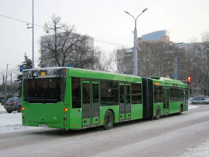 МАЗ-203 автобус гармошка