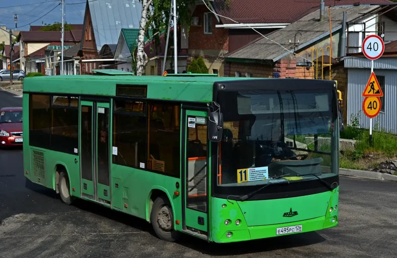 МАЗ 215 гармошка
