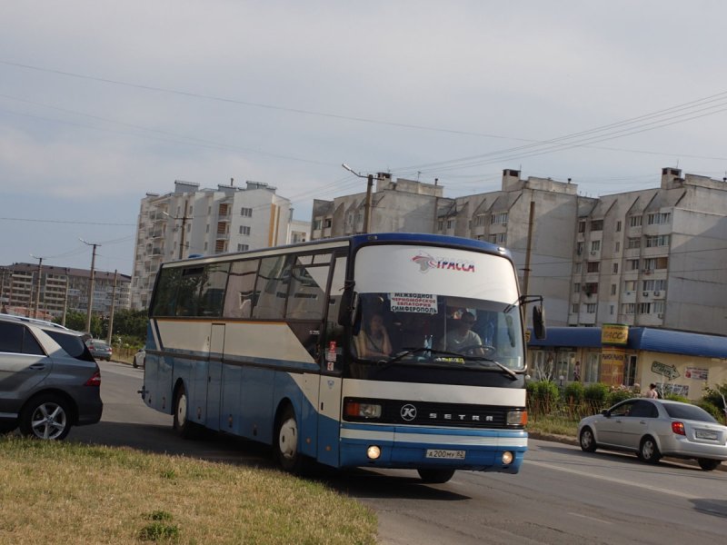 Евпаторийский автобус Богдан 2012