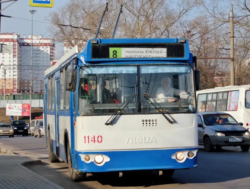 Троллейбусы город Орел