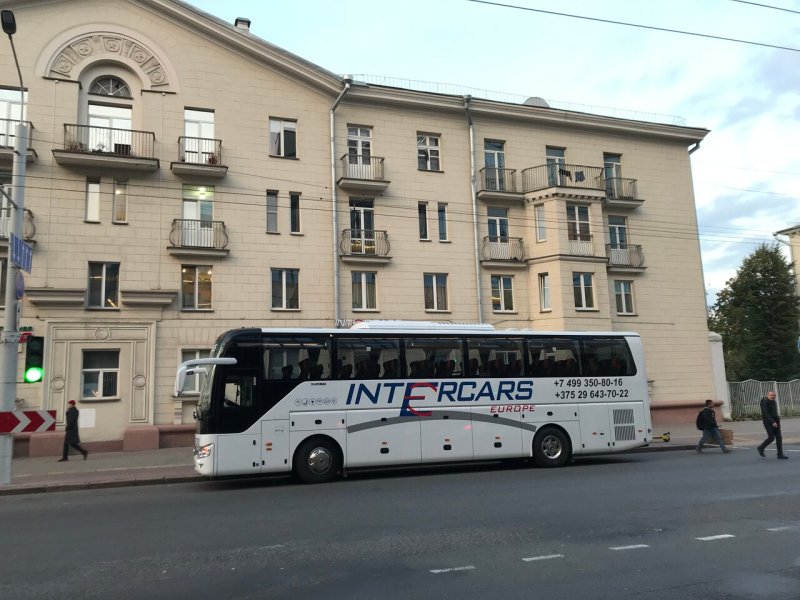 Эколайн автобусы внутри