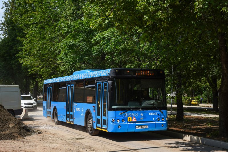 Перекраска автобусов ЛИАЗ 6213.22