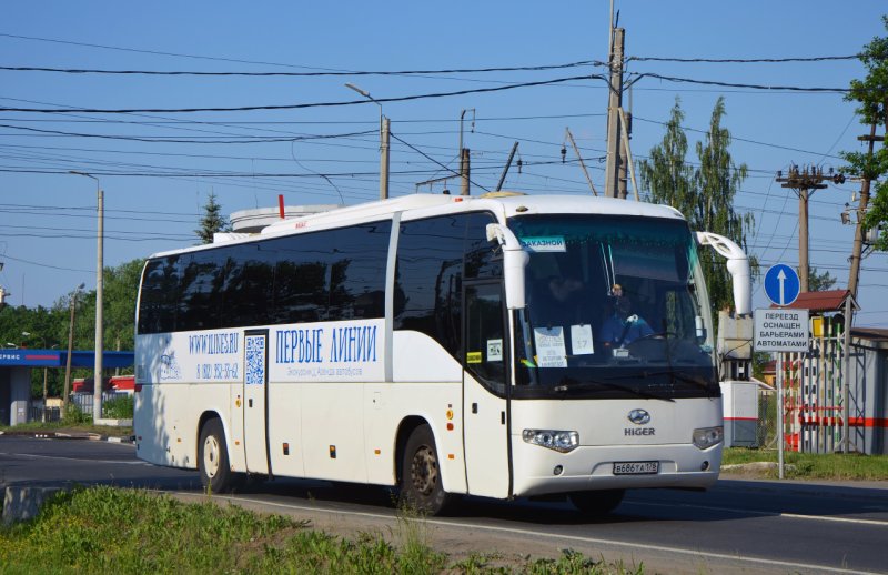 Higer KLQ 6129q, 49 мест (стандартная комплектация), туристический автобус