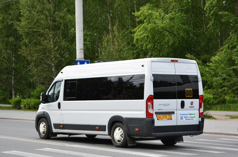 Fiat Ducato автобус зелёный