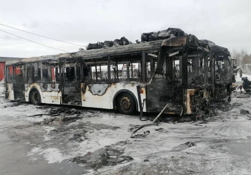 В Воронеже взорвался автобус