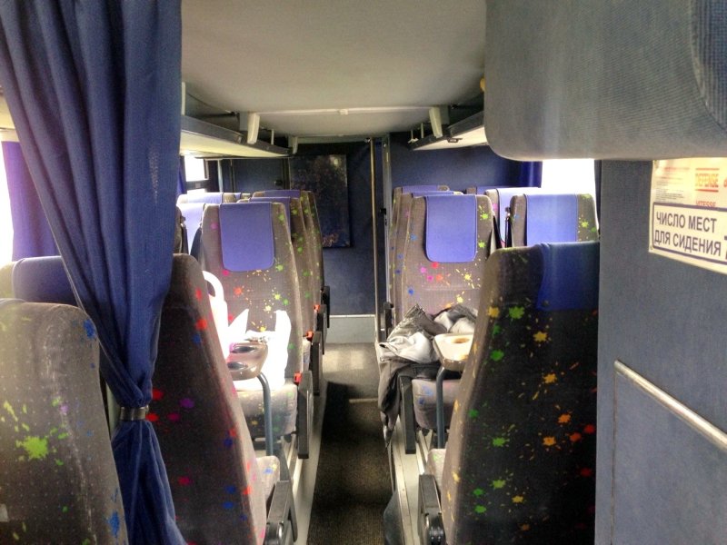 Neoplan n122 салон