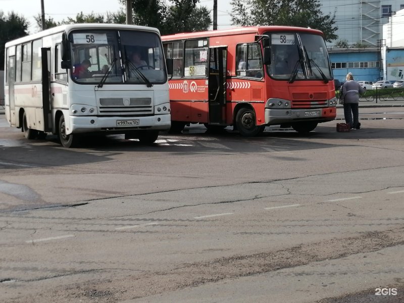 Автобус 058 Комсомольск