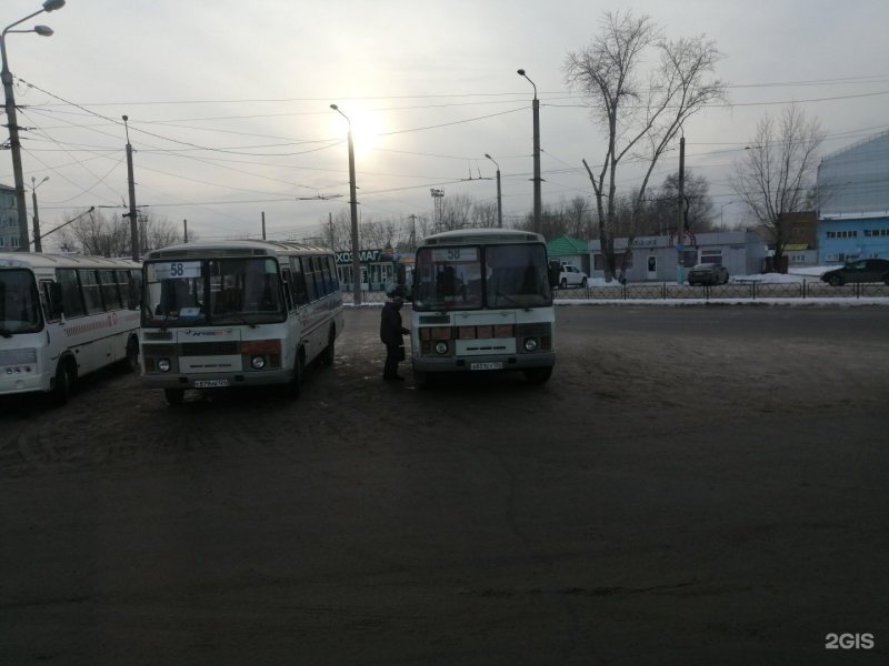 Автобус 58 Красноярск