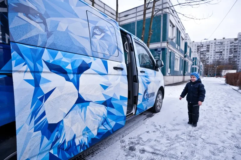 Золотой автобус чемпионы Зенит