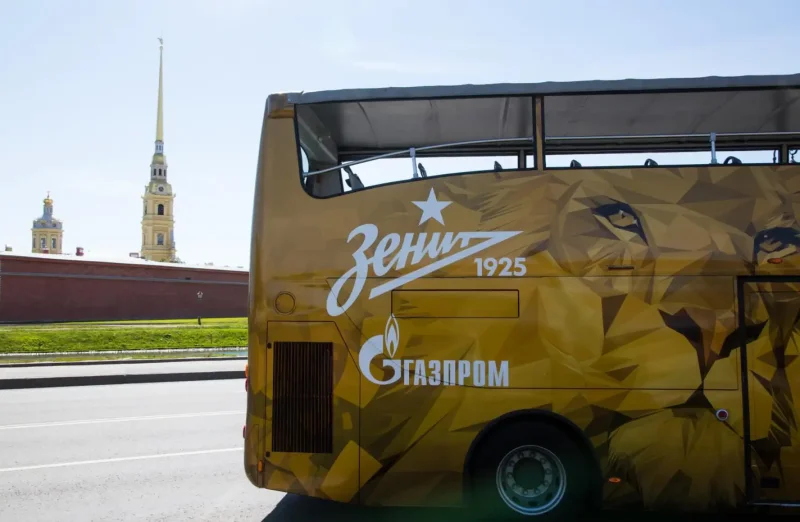 Автобус Зенита 2021