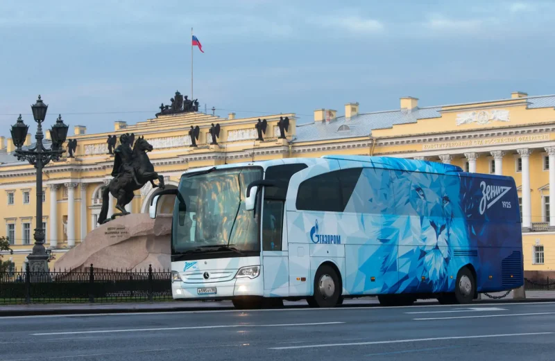 Автобус ФК Зенит