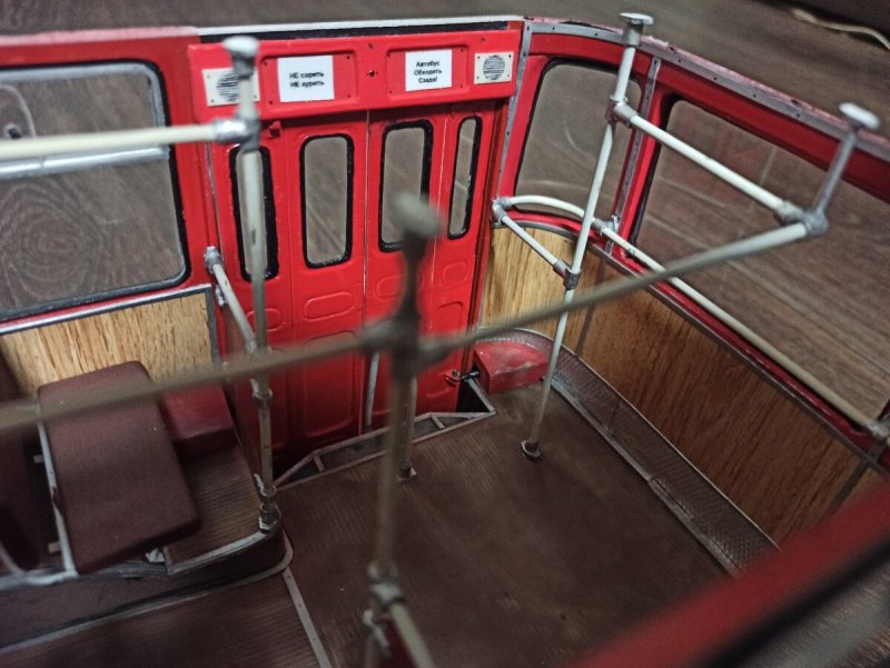 Перегородка кабины ЛИАЗ 5256