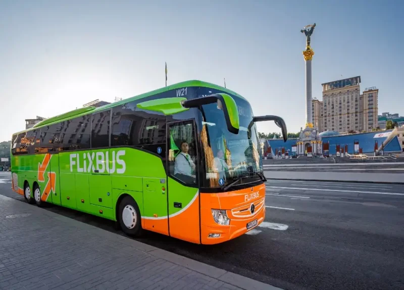 Автобусы фликсбус в Германии