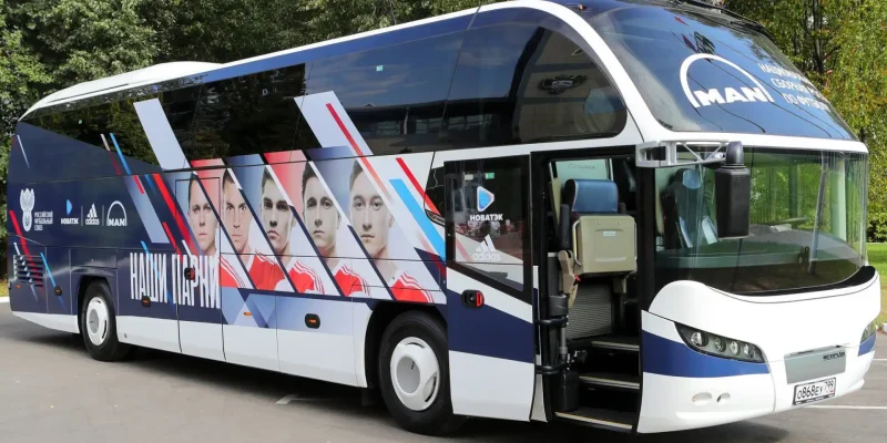 Neoplan Cityliner сборной России