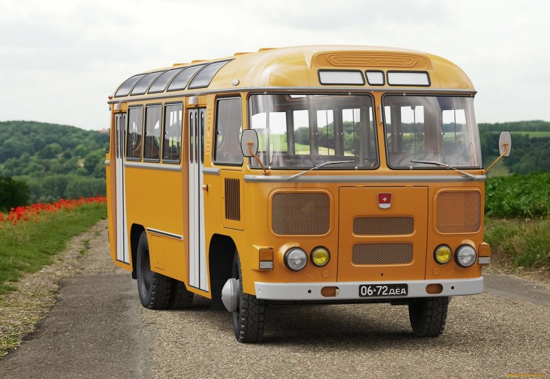ПАЗ 672 И КАВЗ