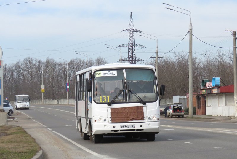 ПАЗ 3205 школьный автобус старый